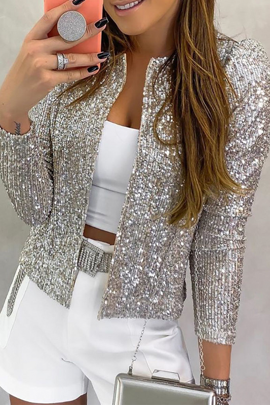 Maria | Glitter Cardigan