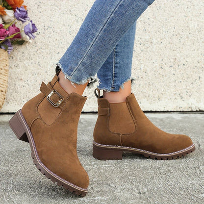 Hilary | Suede Ankle Boots