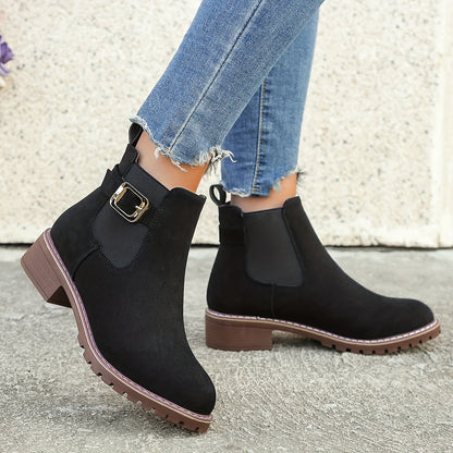 Hilary | Suede Ankle Boots