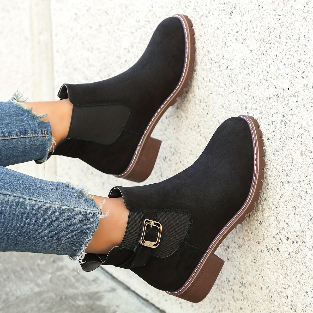 Hilary | Suede Ankle Boots