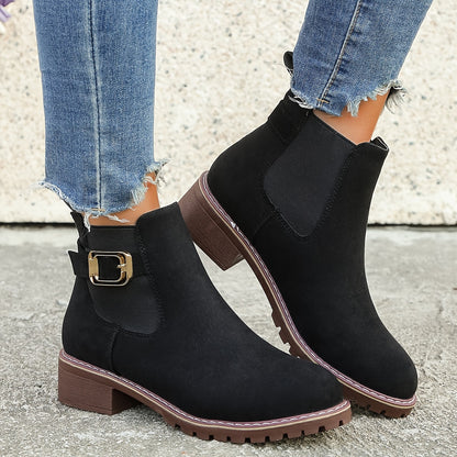 Hilary | Suede Ankle Boots