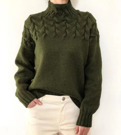 Paloma | Elegant Cable Knit Sweater