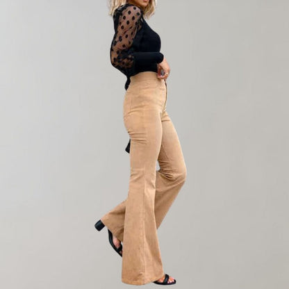 Mabel | Trendy Corduroy Trousers