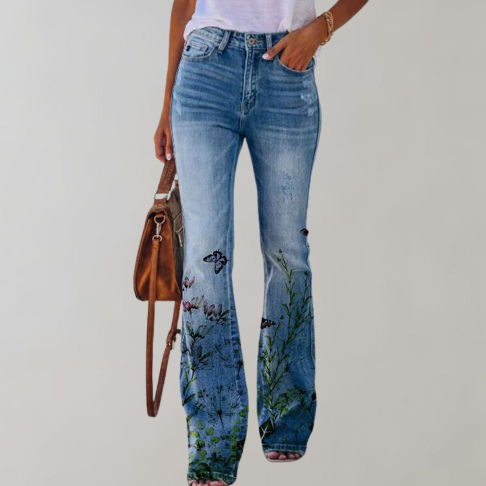 Flora | Flower Jeans