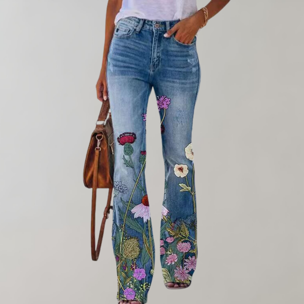 Flora | Flower Jeans