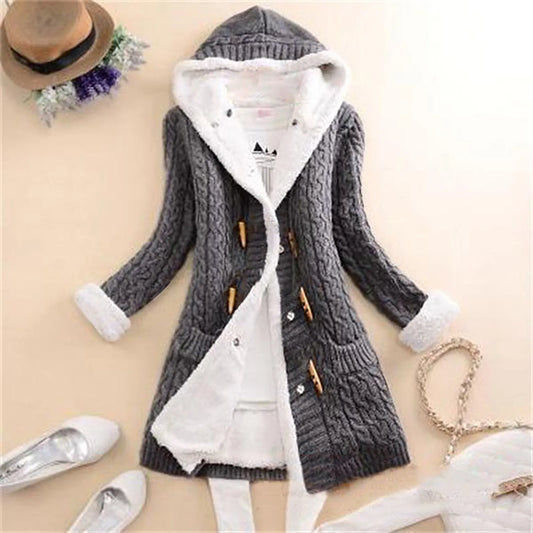 Gabriella | Knitted Cardigan With Lining