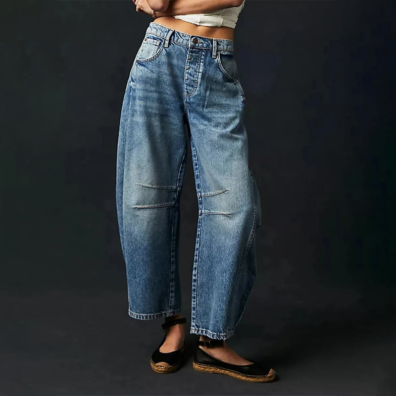 Jutta | Comfortable Wide-Leg Jeans