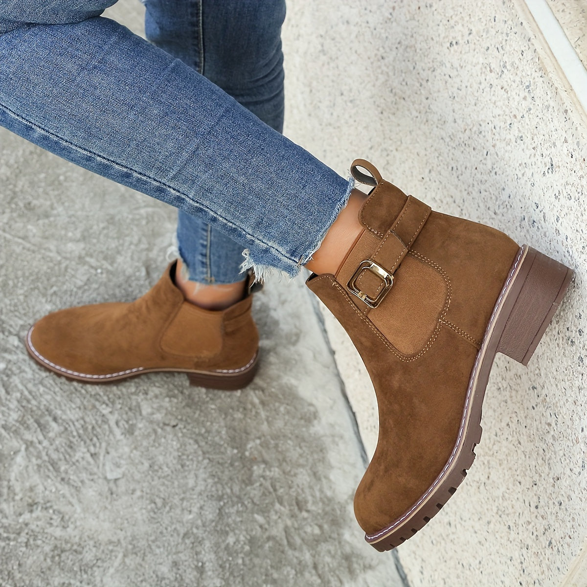 Hilary | Suede Ankle Boots