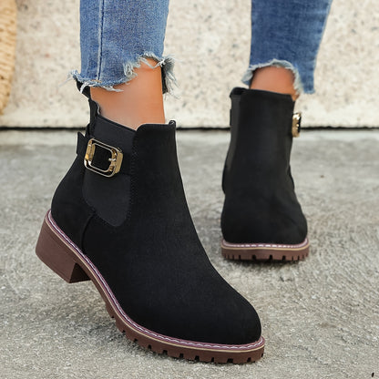 Hilary | Suede Ankle Boots