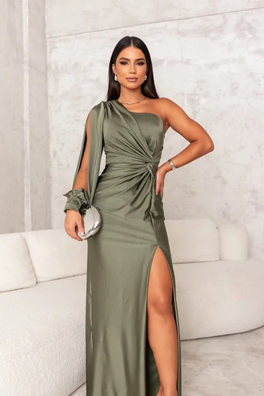 Jamie | Elegant Satin Dress