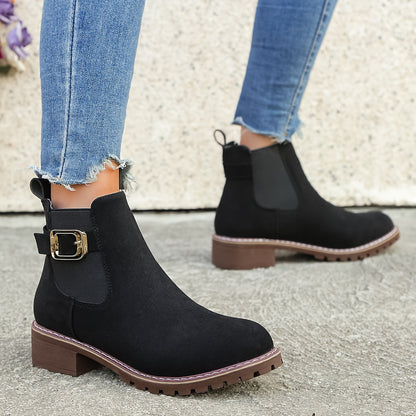 Hilary | Suede Ankle Boots