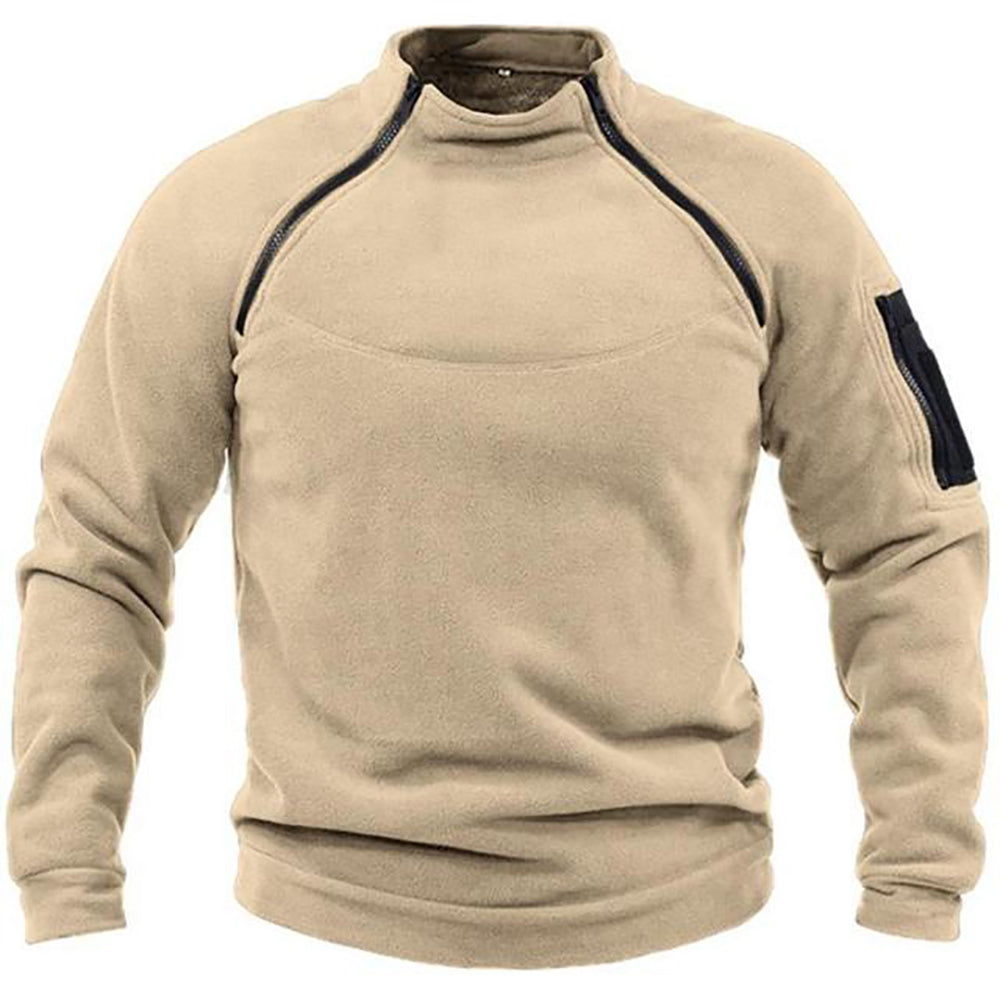 Cody | Solid Military Sweater