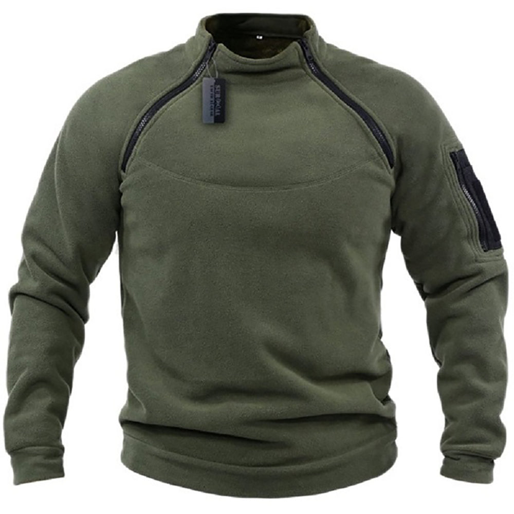 Cody | Solid Military Sweater